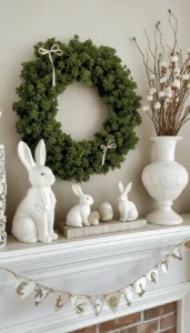 Bunny and Easter Figurine Displays