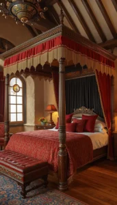 Canopy and Four Poster Beds for a Royal Statement