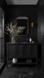 Choose deep toned finishes