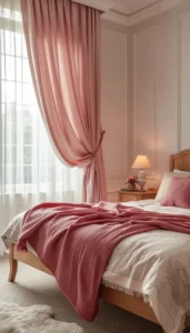 Choose flowing curtains