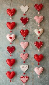 Choose heart and floral motifs