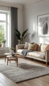 Choose low pile or plush rugs