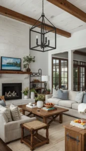 Choose metal or wood chandeliers