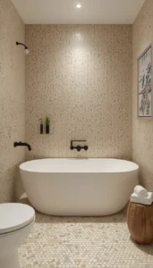 Choose neutral or soft tones