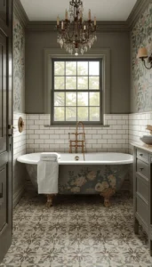 Choose patterned tiles