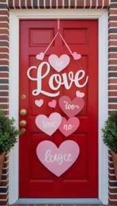 Choose short love inspired phrases