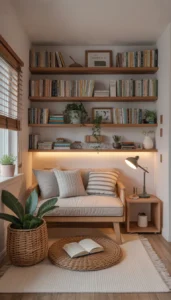 Choose warm lighting tones