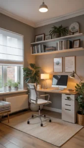 Choose warm neutral tones