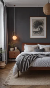 Choose warm wood tones