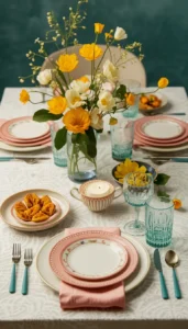 Coordinated Tableware Sets for a Unified Look