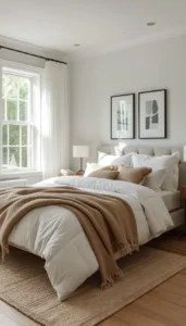 Cozy Bedding With Minimal Layers