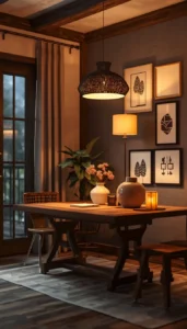 Cozy Lighting for a Warm and Creative Atmosphere