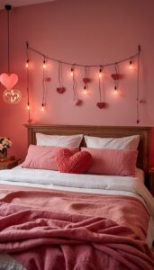 Cozy Valentine’s Day Bedroom Decorations