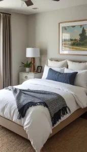 Cozy and Practical Bedding for Guest Comfort