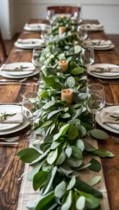 Create Table Runners with Leaves