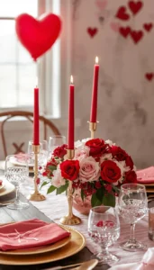 Create a romantic centerpiece