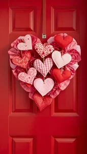 Create paper or fabric hearts