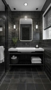 Dark Tile for Dramatic Impact