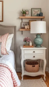 Decorate Nightstands and Shelves