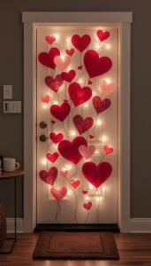 Decorate bedroom or living room doors
