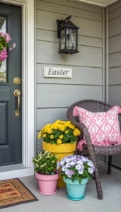 Decorate with Colorful Planters