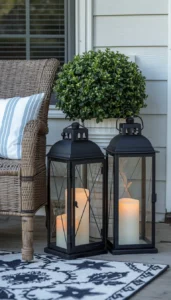 Display Lanterns and Candles