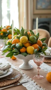 Display Lemons and Oranges