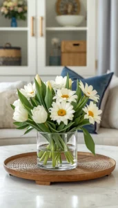 Display Simple Flower Arrangements
