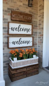 Display Welcome Signs