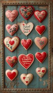 Display aged decorative pieces