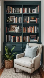 Display favorite books visibly