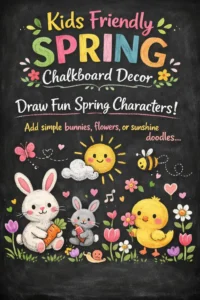 Draw Fun Spring Characters