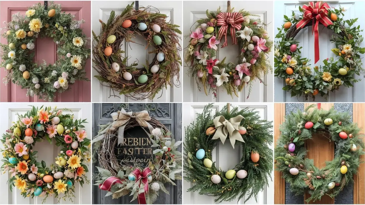 Easter Wreaths for Front Door