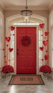 Entryway Valentine’s Day Decoration Ideas