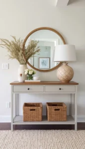 Entryway and Console Styling for a Fresh First Impression