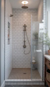 Extend tile to the ceiling