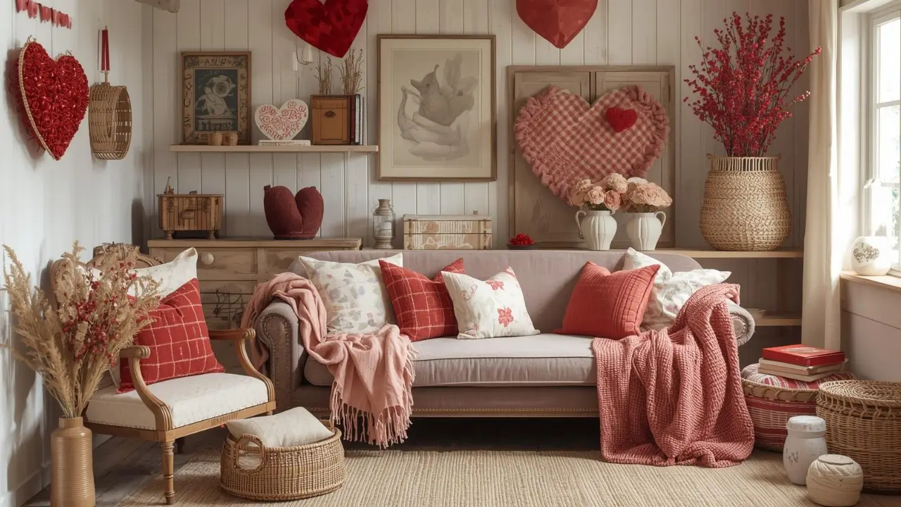 Farmhouse Valentine Decor