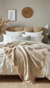 Finish with a Decorative Throw