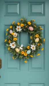 Floral Easter Wreaths for a Fresh and Cheerful Look