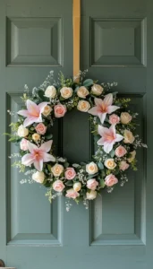 Floral Easter Wreaths for a Fresh and Elegant Look