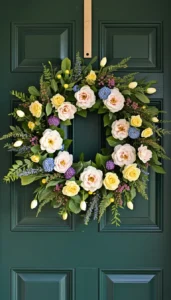 Floral Spring Wreaths for a Classic Seasonal Look