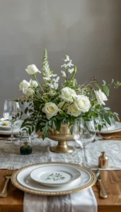 Greenery Based Centerpieces for Natural Elegance