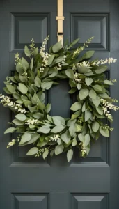 Greenery and Eucalyptus Wreaths for Natural Charm