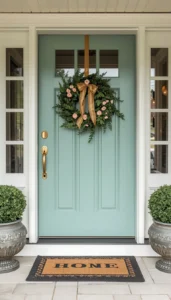 Hang a Decorative Wreath