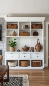 Hide clutter creatively