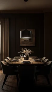 Highlight the dining table