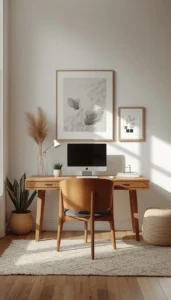 Home Office Inspiration with Natural Elements