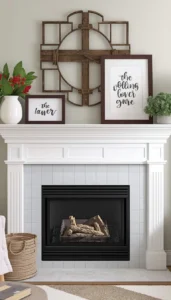 Incorporate Wooden Frames and Signs