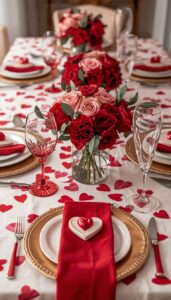 Incorporate heart shaped accents subtly