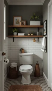 Install open shelving